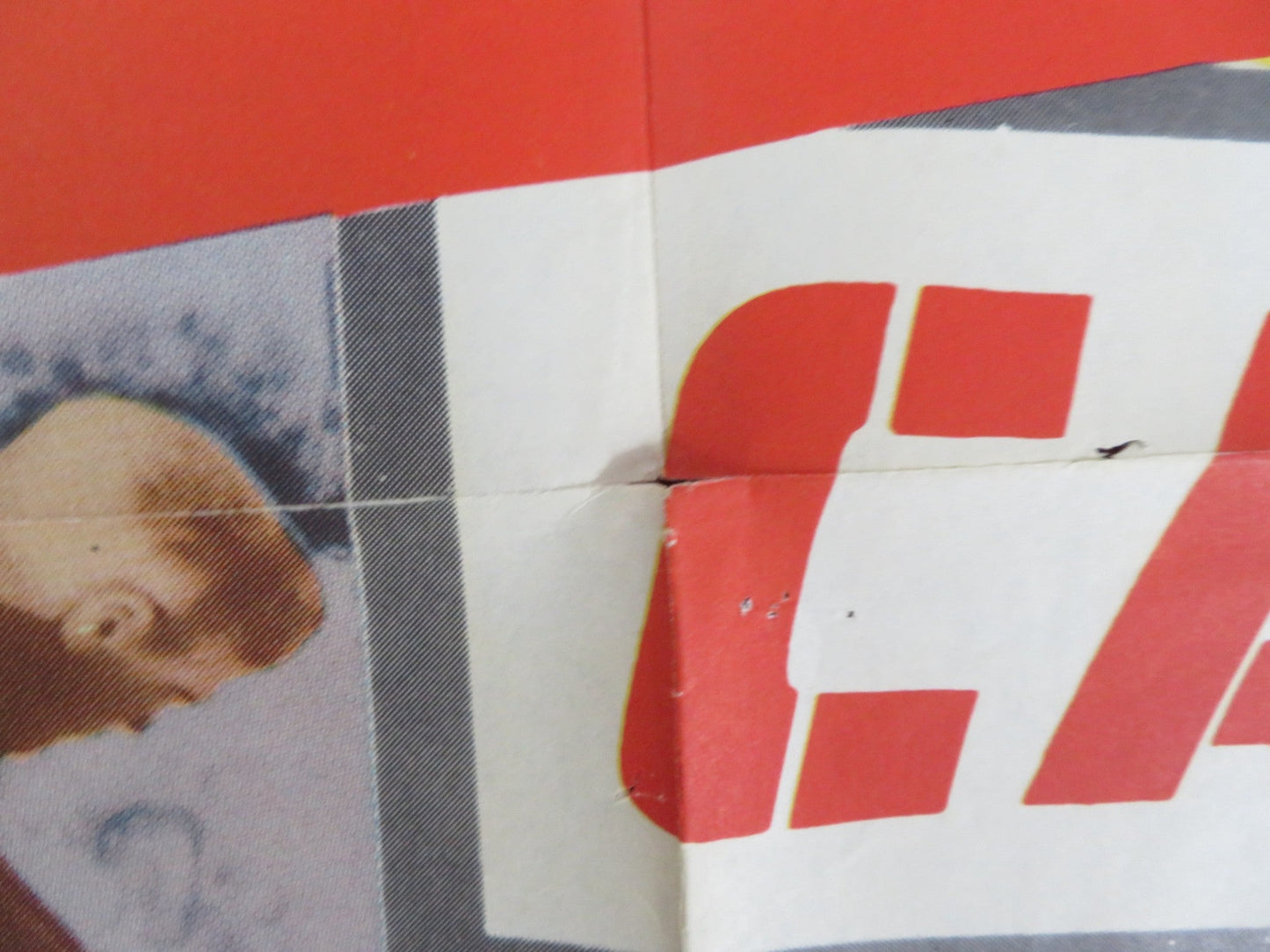 THE STEEL CAGE FOLDED US ONE SHEET POSTER PAUL KELLY MAUREEN O'SULLIVAN 1954 Rendezvous Cinema Movie posters