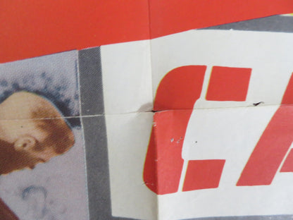 THE STEEL CAGE FOLDED US ONE SHEET POSTER PAUL KELLY MAUREEN O'SULLIVAN 1954 Rendezvous Cinema Movie posters