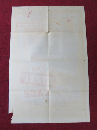 THE STEEL CAGE FOLDED US ONE SHEET POSTER PAUL KELLY MAUREEN O'SULLIVAN 1954 Rendezvous Cinema Movie posters
