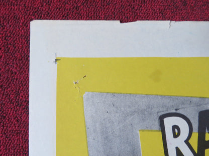 THE STEEL CAGE FOLDED US ONE SHEET POSTER PAUL KELLY MAUREEN O'SULLIVAN 1954 Rendezvous Cinema Movie posters