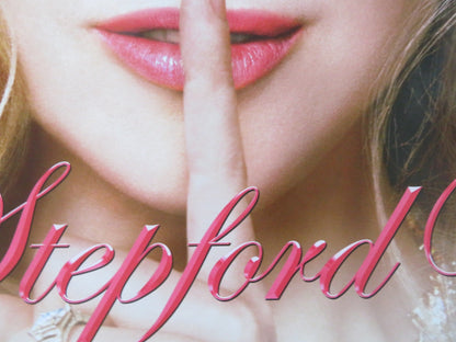 THE STEPFORD WIVES UK QUAD ROLLED POSTER NICOLE KIDMAN MATTHEW BRODERICK 2004 Rendezvous Cinema Movie posters