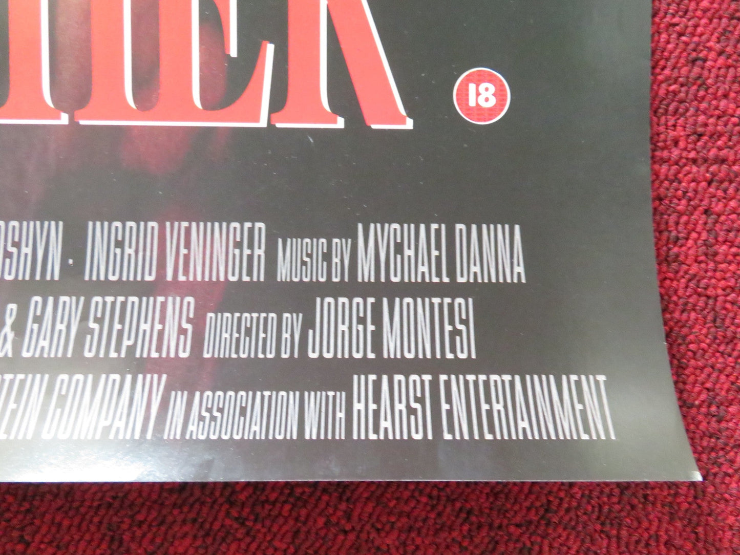 THE STEPMOTHER VHS VIDEO POSTER DIANE LADD WENDEL MELDRUM 1994 Rendezvous Cinema Movie posters