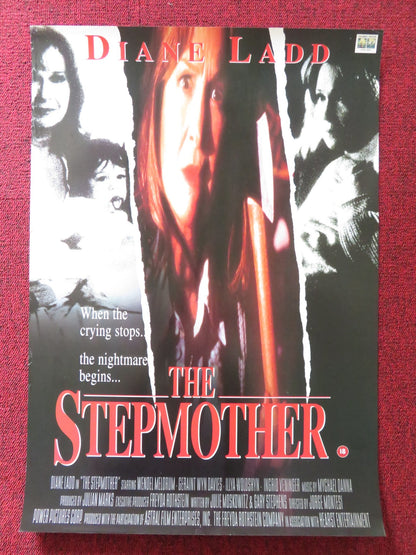 THE STEPMOTHER VHS VIDEO POSTER DIANE LADD WENDEL MELDRUM 1994 Rendezvous Cinema Movie posters