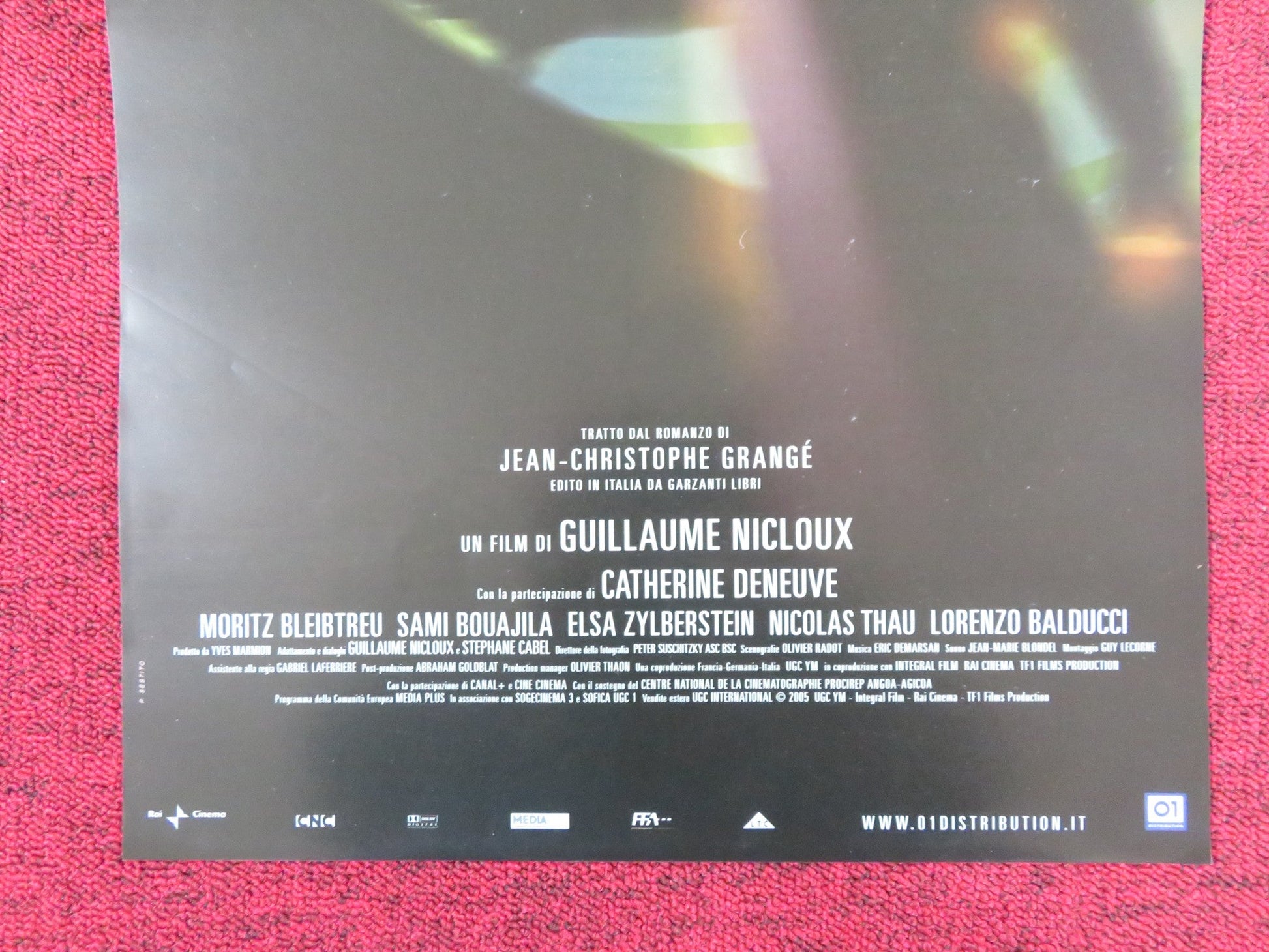 THE STONE COUNCIL ITALIAN LOCANDINA POSTER MONICA BELLUCCI C. DENEUVE 2006 Rendezvous Cinema Movie posters