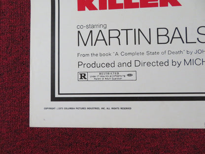 THE STONE KILLER FOLDED US ONE SHEET POSTER CHARLES BRONSON MARTIN BALSAM 1973 Rendezvous Cinema Movie posters