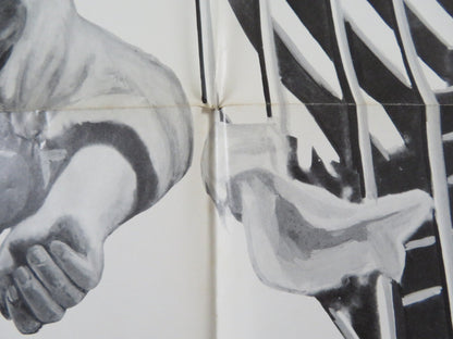 THE STONE KILLER FOLDED US ONE SHEET POSTER CHARLES BRONSON MARTIN BALSAM 1973 Rendezvous Cinema Movie posters