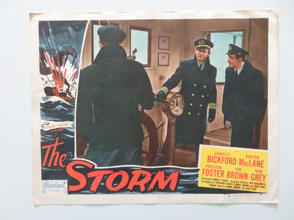 THE STORM - #2 US LOBBY CARD CHARLES BICKFORD BARTON MACLANE R1948 Rendezvous Cinema Movie posters