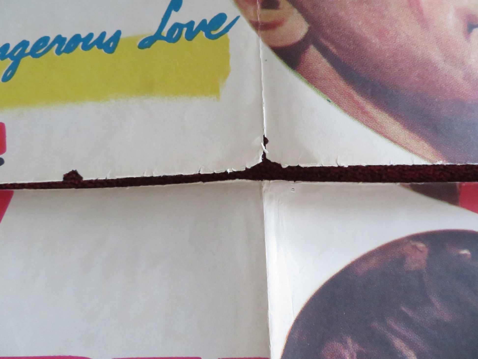 THE STORY OF THREE LOVES FOLDED US ONE SHEET POSTER KIRK DOUGLAS J. MASON 1953 Rendezvous Cinema Movie posters