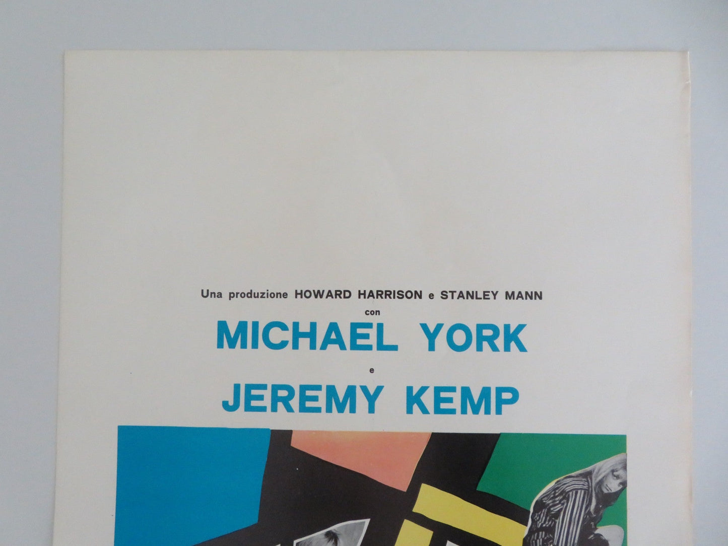 The Strange Affair Italian Locandina Poster Michael York Jeremy Kemp 1968 Movie posters