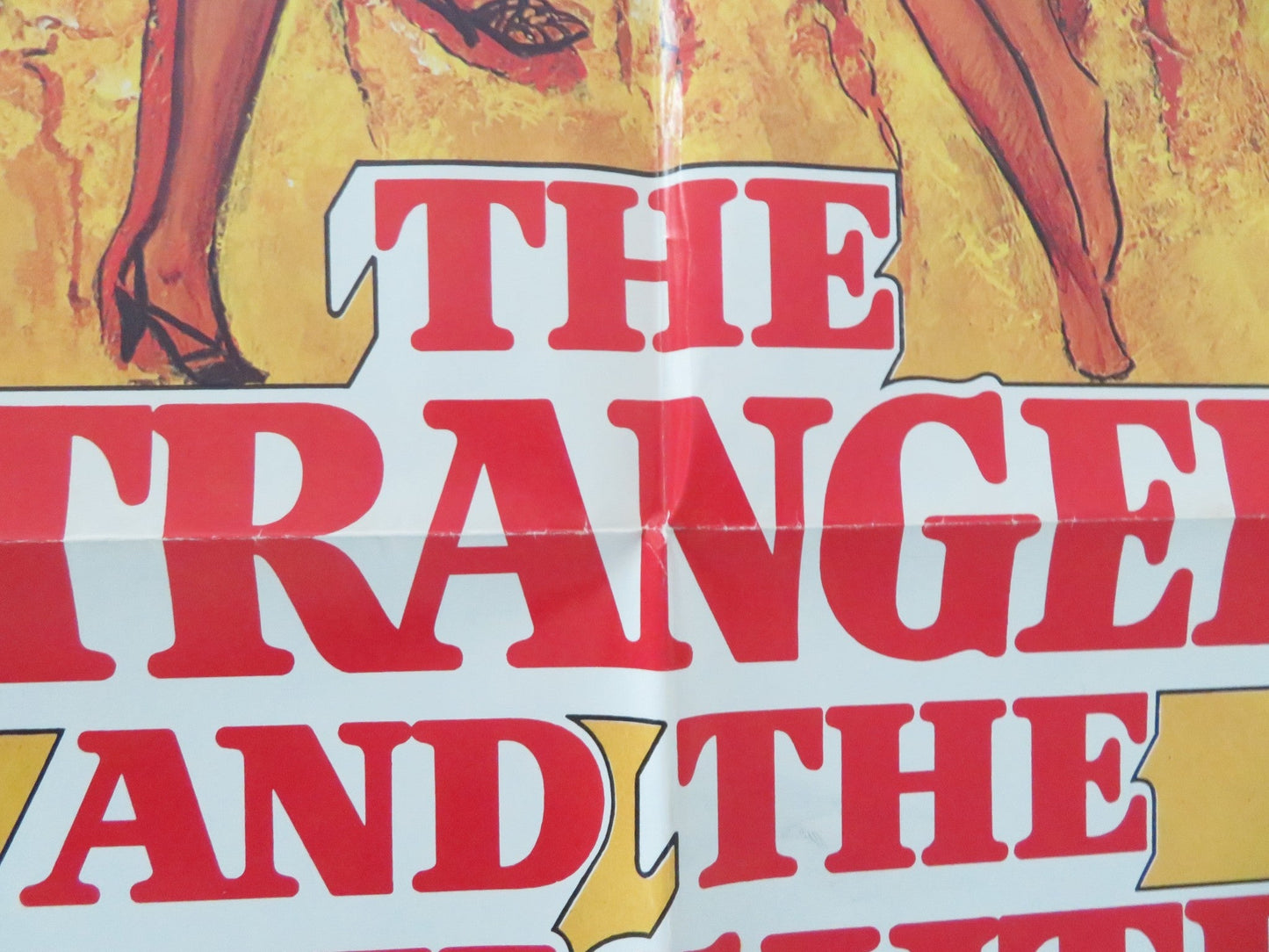 The Stranger and the Gunfighter Folded US One Sheet Poster Lee Van Cleef 1976 Movie posters