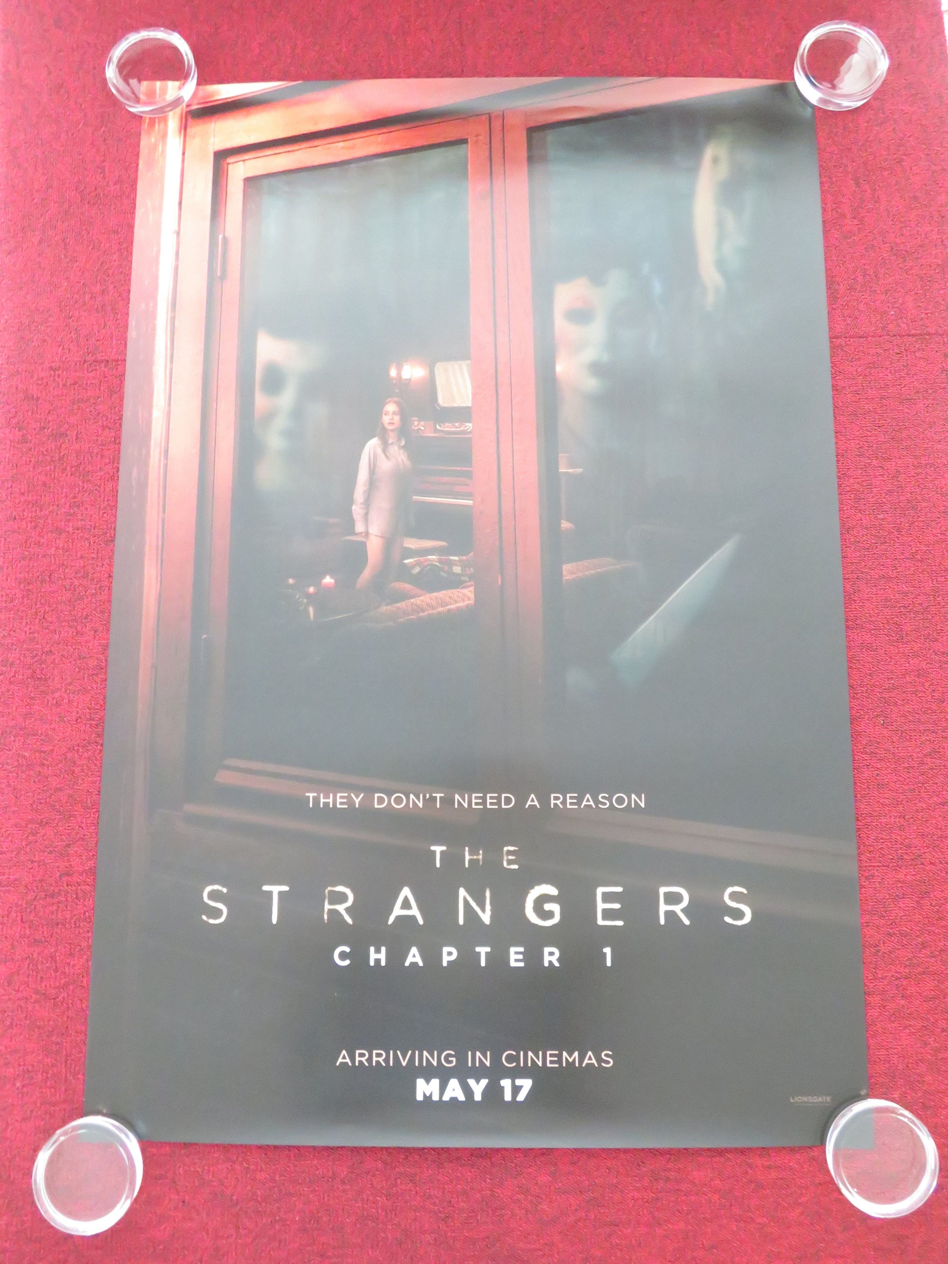 The Strangers: Chapter 1 US One Sheet Rolled Poster Madelaine Petsch 2024 Movie posters
