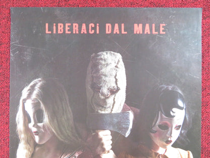 THE STRANGERS PREY AT NIGHT ITALIAN LOCANDINA POSTER CHRISTINA HENDRICKS 2018 Rendezvous Cinema Movie posters