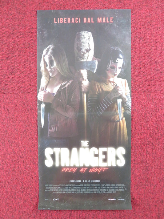 THE STRANGERS PREY AT NIGHT ITALIAN LOCANDINA POSTER CHRISTINA HENDRICKS 2018 Rendezvous Cinema Movie posters