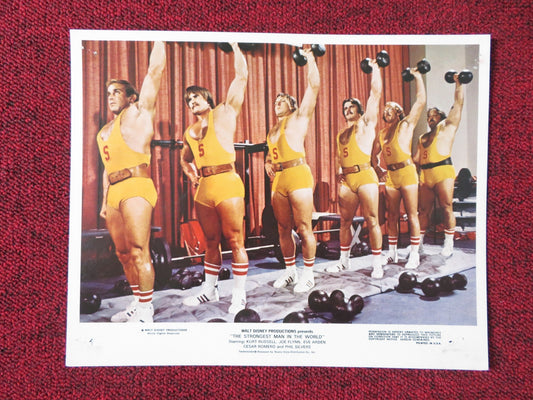 THE STRONGEST MAN IN THE WORLD LOBBY CARD DISNEY KURT RUSSELL JOE FLYNN 1975 Rendezvous Cinema Movie posters
