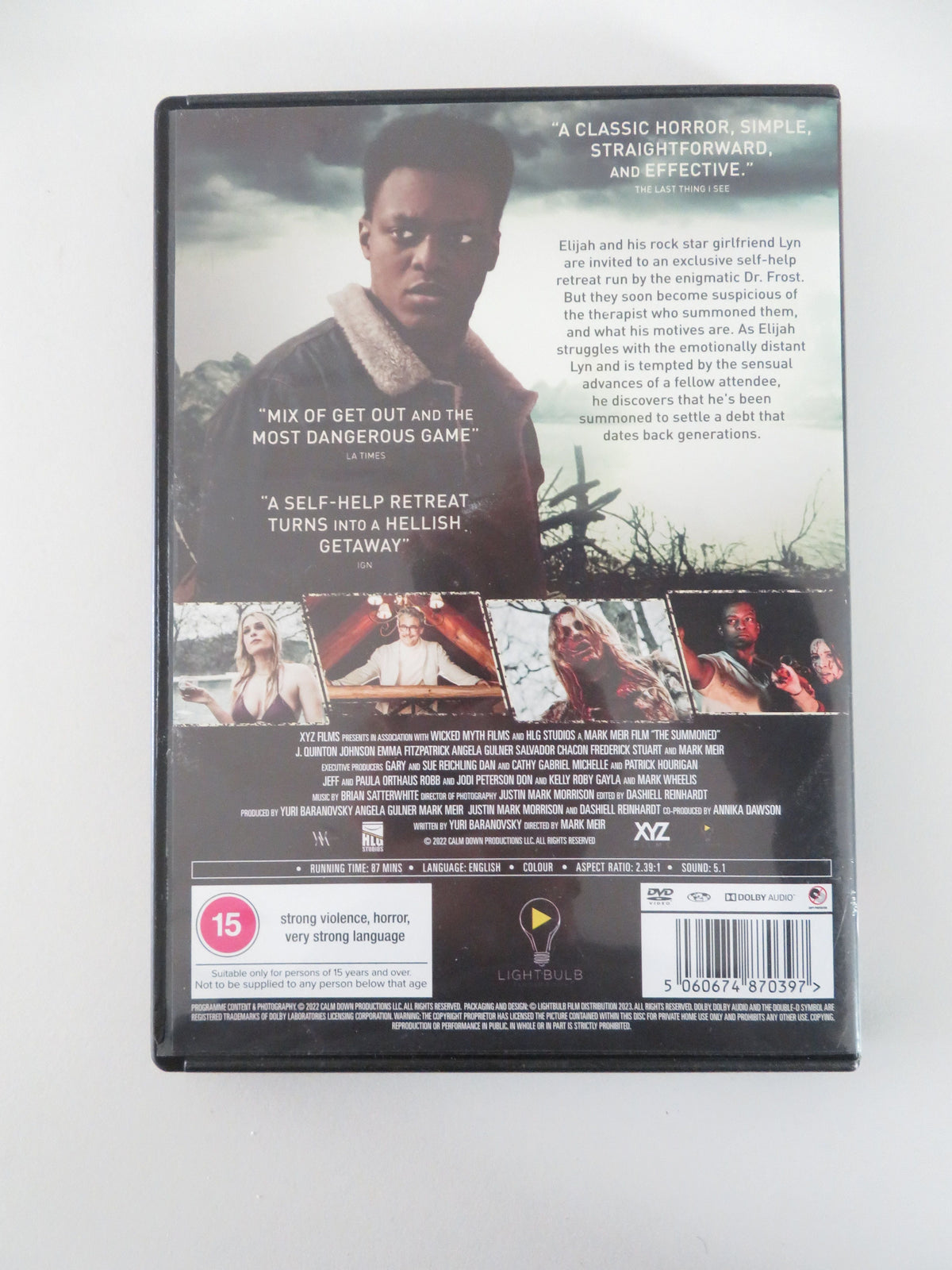 The Summoned (DVD) J. Quinton Johnson Emma Fitzpatrick A. Gulner 2022 Region 2 Movie posters