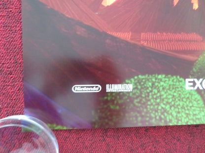 THE SUPER MARIO BROS. MOVIE - A ONE SHEET ROLLED POSTER BLACK CHRIS PRATT 2023 Movie posters