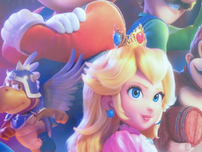 THE SUPER MARIO BROS. MOVIE - A ONE SHEET ROLLED POSTER BLACK CHRIS PRATT 2023 Movie posters