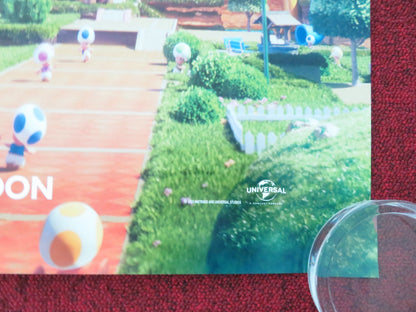 THE SUPER MARIO BROS. MOVIE - A ONE SHEET ROLLED POSTER BLACK CHRIS PRATT 2023 Movie posters