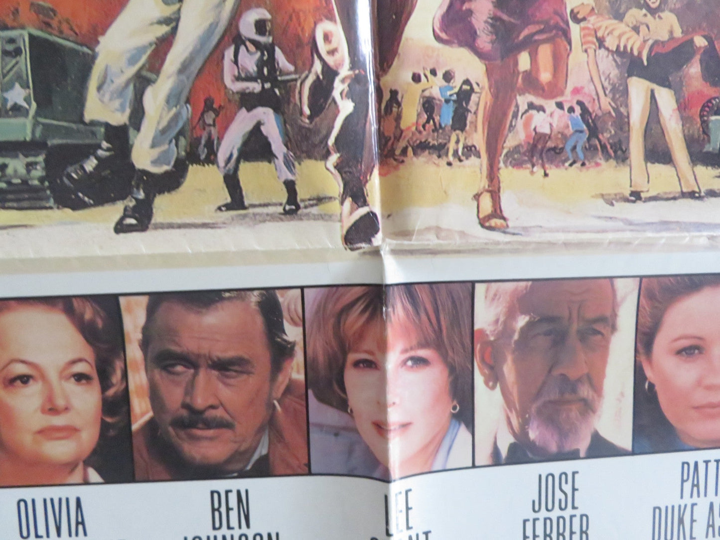 THE SWARM - STYLE B FOLDED US ONE SHEET POSTER MICHAEL CAINE KATHARINE ROSS 1978 Rendezvous Cinema Movie posters