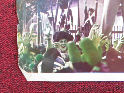 THE SWASHBUCKLER POSTER FOLDED JEAN PAUL BELMONDO MARLENE JOBERT 1971 Rendezvous Cinema Movie posters