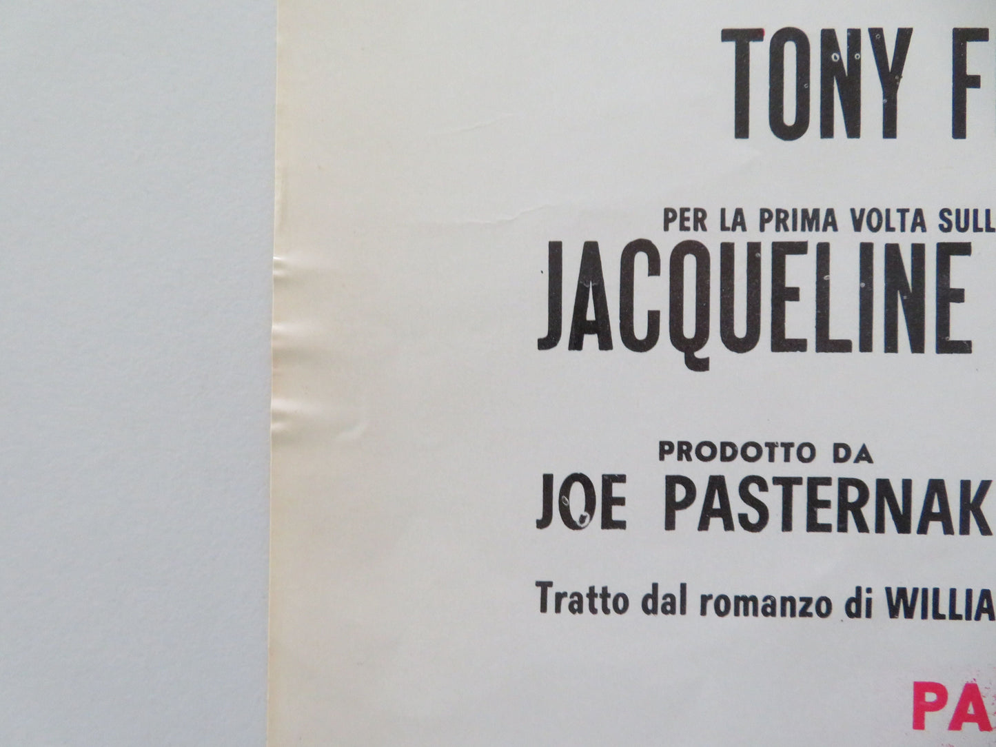 The Sweet Ride Italian Locandina Poster Anthony Franciosa Michael Sarrazin 1968 Movie posters