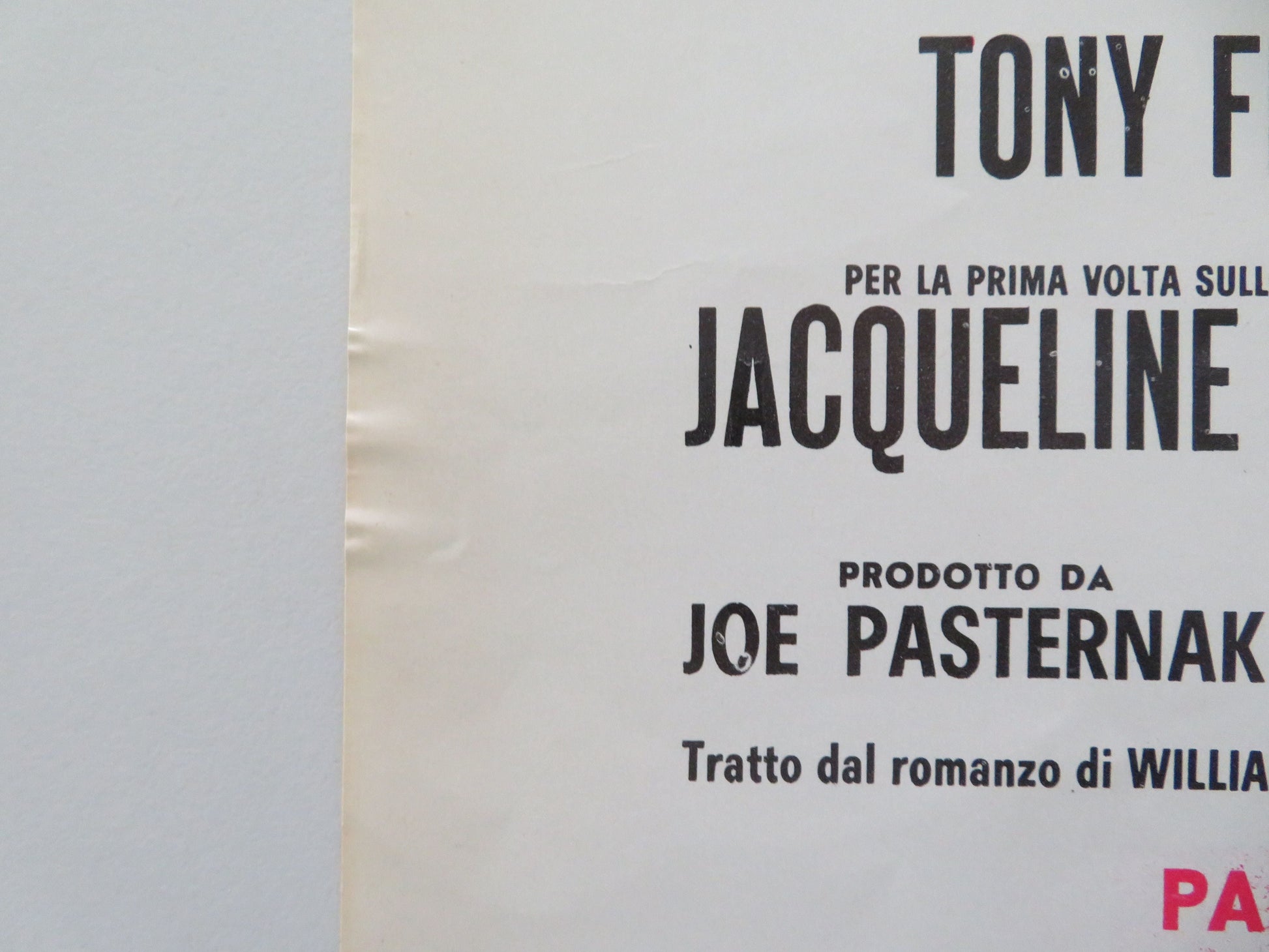 The Sweet Ride Italian Locandina Poster Anthony Franciosa Michael Sarrazin 1968 Movie posters