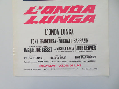 The Sweet Ride Italian Locandina Poster Anthony Franciosa Michael Sarrazin 1968 Movie posters