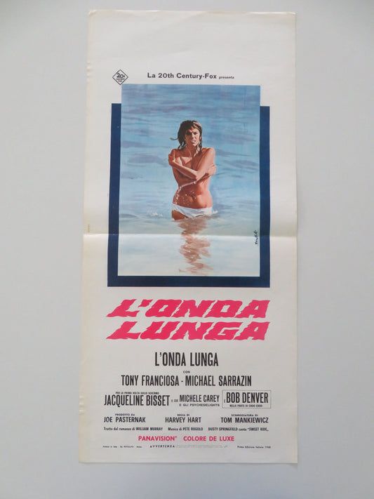 The Sweet Ride Italian Locandina Poster Anthony Franciosa Michael Sarrazin 1968 Movie posters