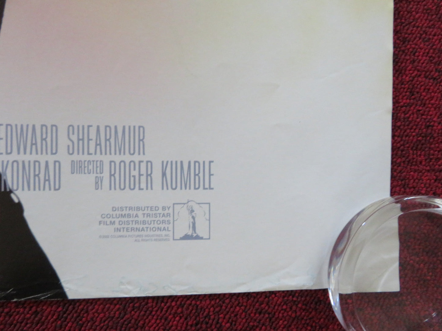 THE SWEETEST THING UK QUAD ROLLED POSTER CAMERON DIAZ CHRISTINA APPLEGATE 2002 Rendezvous Cinema Movie posters