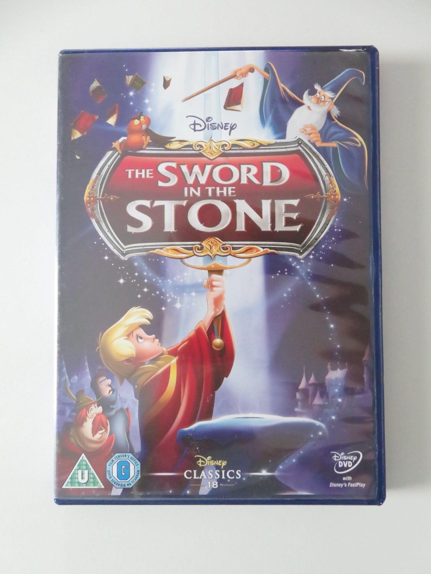 The Sword in the Stone (DVD) Disney R. Sorensen Sebastian Cabot 1963 Region 2 Movie posters