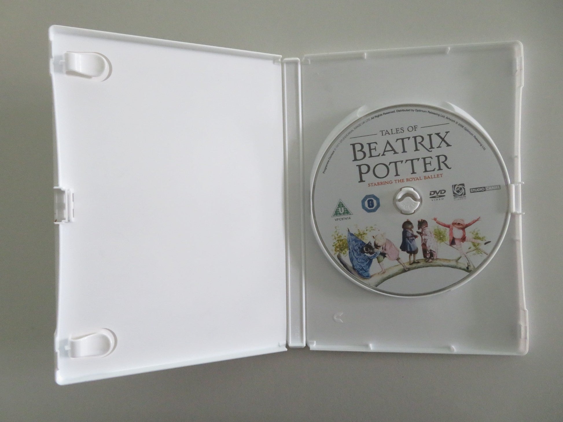 THE TALES OF BEATRIX POTTER (DVD) THE ROYAL BALLET F. ASHTON 1971 REGION 2 Movie posters