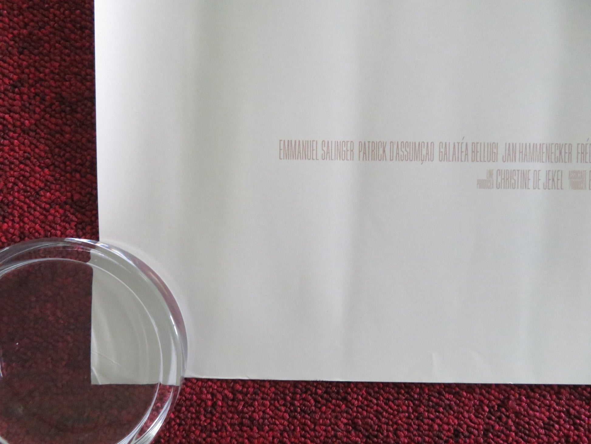 THE TASTE OF THINGS UK QUAD ROLLED POSTER JULIETTE BINOCHE BENOIT MAGIMEL 2023 Movie posters