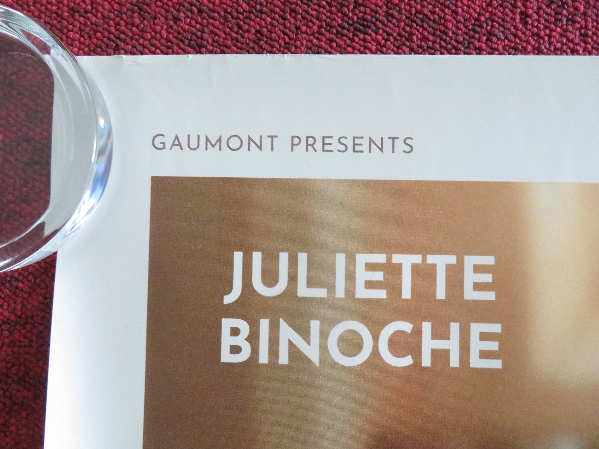 THE TASTE OF THINGS UK QUAD ROLLED POSTER JULIETTE BINOCHE BENOIT MAGIMEL 2023 Movie posters