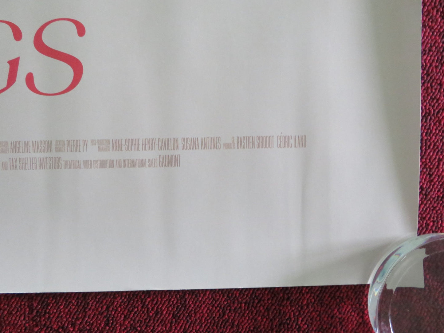 THE TASTE OF THINGS UK QUAD ROLLED POSTER JULIETTE BINOCHE BENOIT MAGIMEL 2023 Movie posters