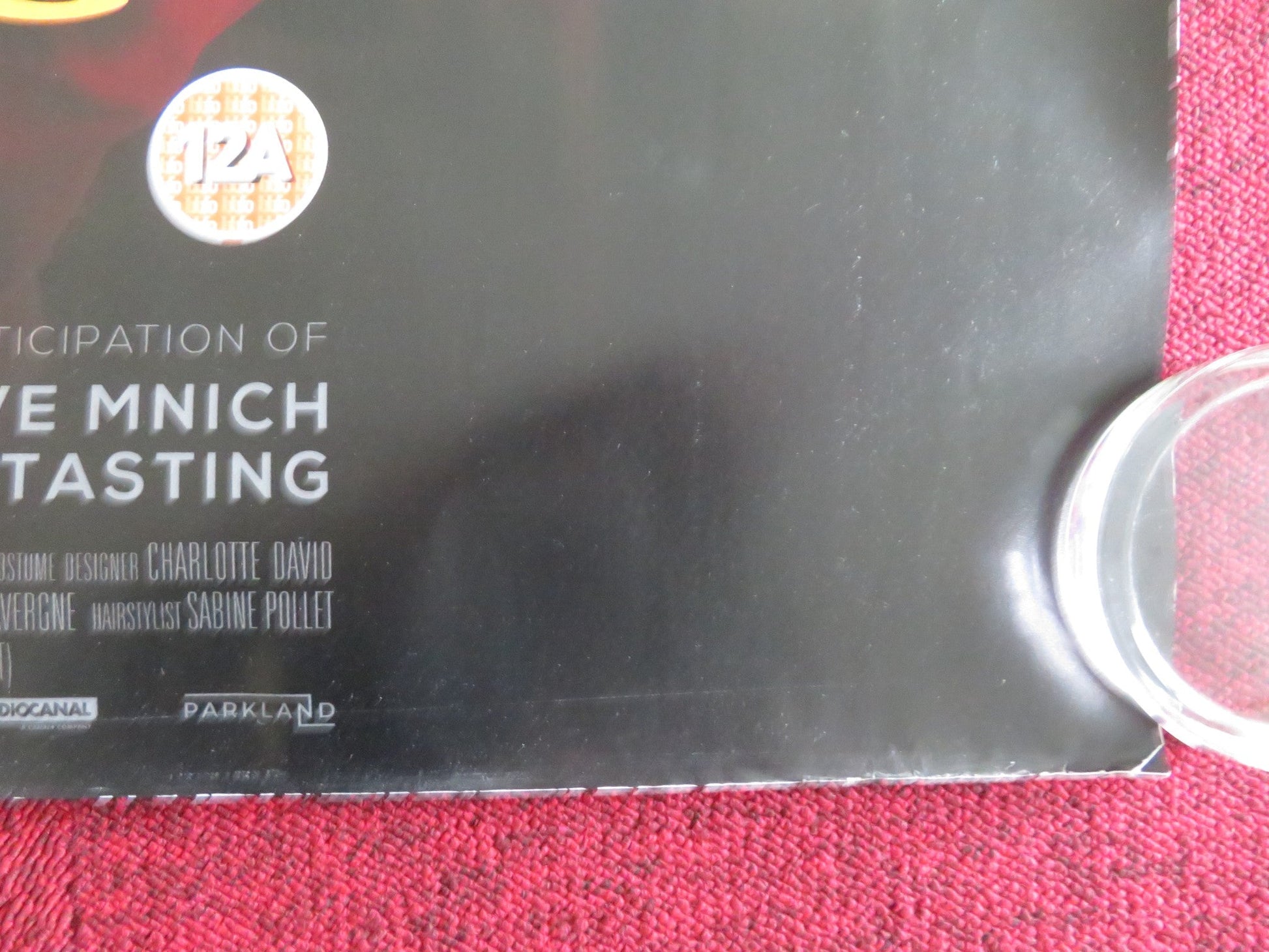 THE TASTING UK QUAD ROLLED POSTER ISABELLE CARRE BERNARD CAMPAN 2022 Movie posters
