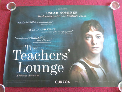 THE TEACHERS' LOUNGE UK QUAD ROLLED POSTER LEONIE BENESCH RAFAEL STACHOWIAK 2023 Rendezvous Cinema Movie posters