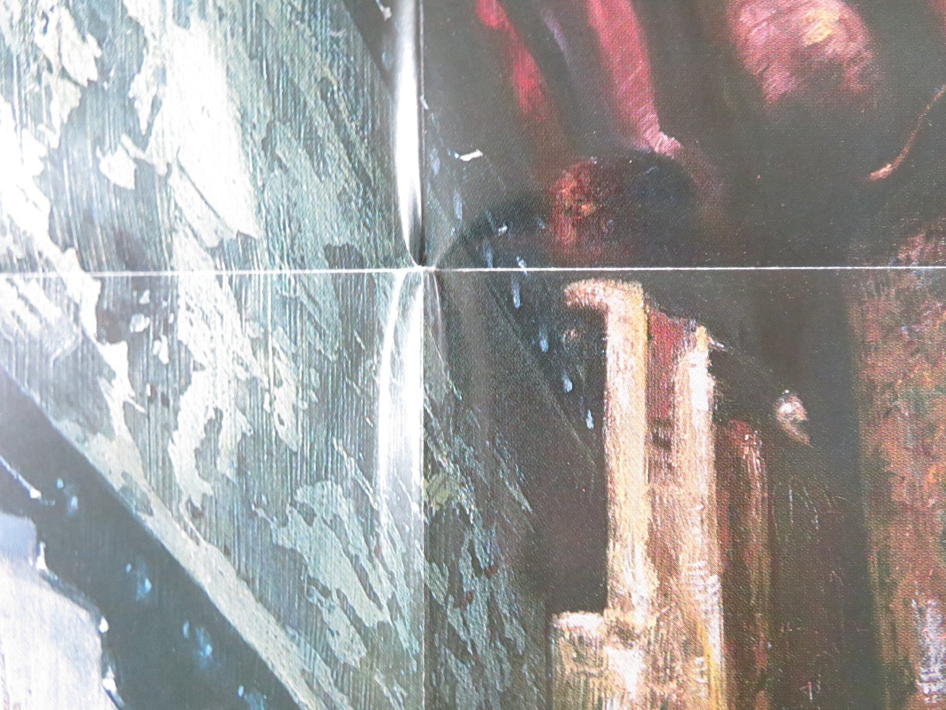 THE TEXAS CHAINSAW MASSACRE PART 2 FOLDED US ONE SHEET POSTER CANNON HOPPER 1986 Rendezvous Cinema Movie posters