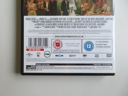 THE THEORY OF EVERYTHING (DVD) EDDIE REDMAYNE FELICITY JONES 2014 REGION 2, 4, 5 - Rendezvous Cinema