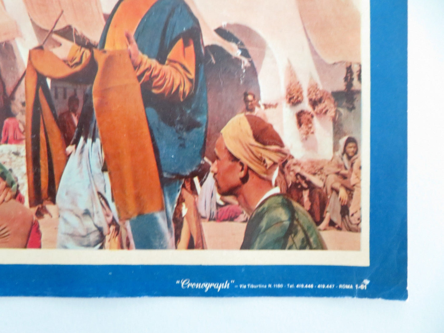 THE THIEF OF BAGDAD ITALIAN FOTOBUSTA POSTER STEEVE REEVES GIOGIA MOLL 1961 Movie posters