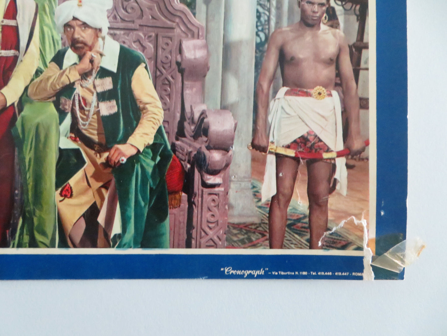 The Thief of Baghdad - B Italian Fotobusta Poster Steve Reeves Giorgia Moll 1961 Movie posters