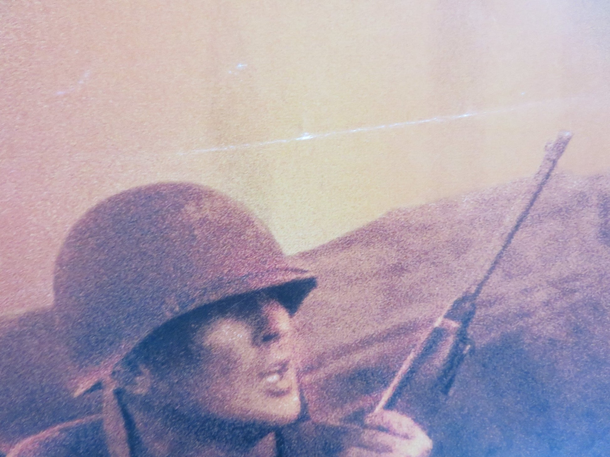 THE THIN RED LINE VHS VIDEO POSTER SEAN PENN ADRIEN BRODY 1998 Rendezvous Cinema Movie posters