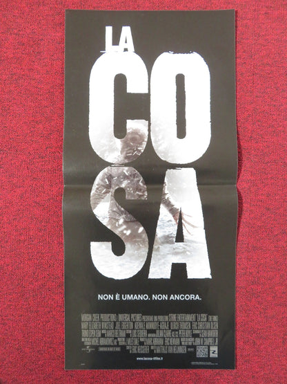 THE THING ITALIAN LOCANDINA POSTER MARY ELIZABETH WINSTEAD JOEL EDGERTON 2011 Rendezvous Cinema Movie posters