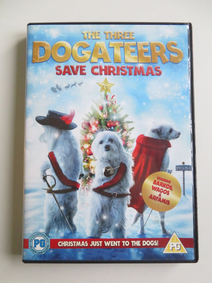 THE THREE DOGATEERS SAVE CHRISTMAS (DVD) DEAN CAIN RICHARD RIEHLE 2014 REGION 2 - Rendezvous Cinema