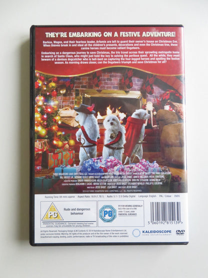 THE THREE DOGATEERS SAVE CHRISTMAS (DVD) DEAN CAIN RICHARD RIEHLE 2014 REGION 2 - Rendezvous Cinema