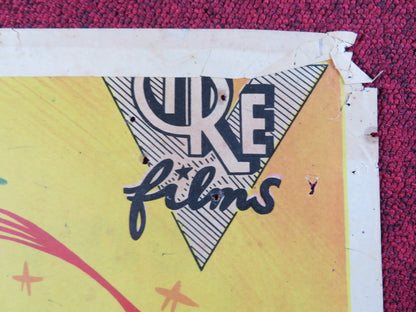 THE THREE FROM THE FILLING STATION SPANISH POSTER GEORGE GUETARY C. CARER 1956 Rendezvous Cinema Movie posters