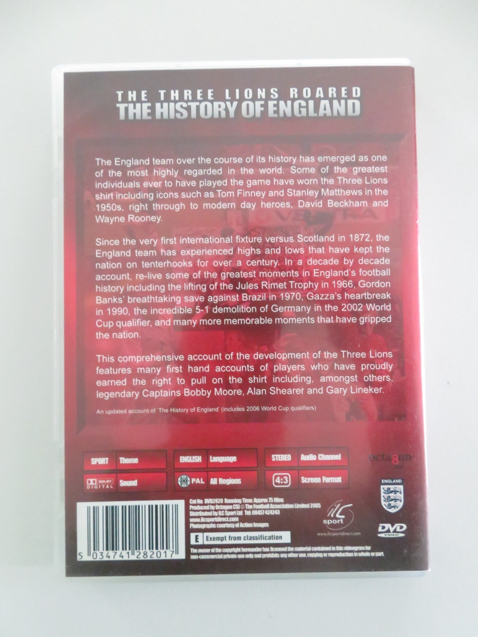 THE THREE LIONS ROARED: THE HISTORY OF ENGLAND (DVD) S. MATTHEWS 2006 REGION 0 Movie posters