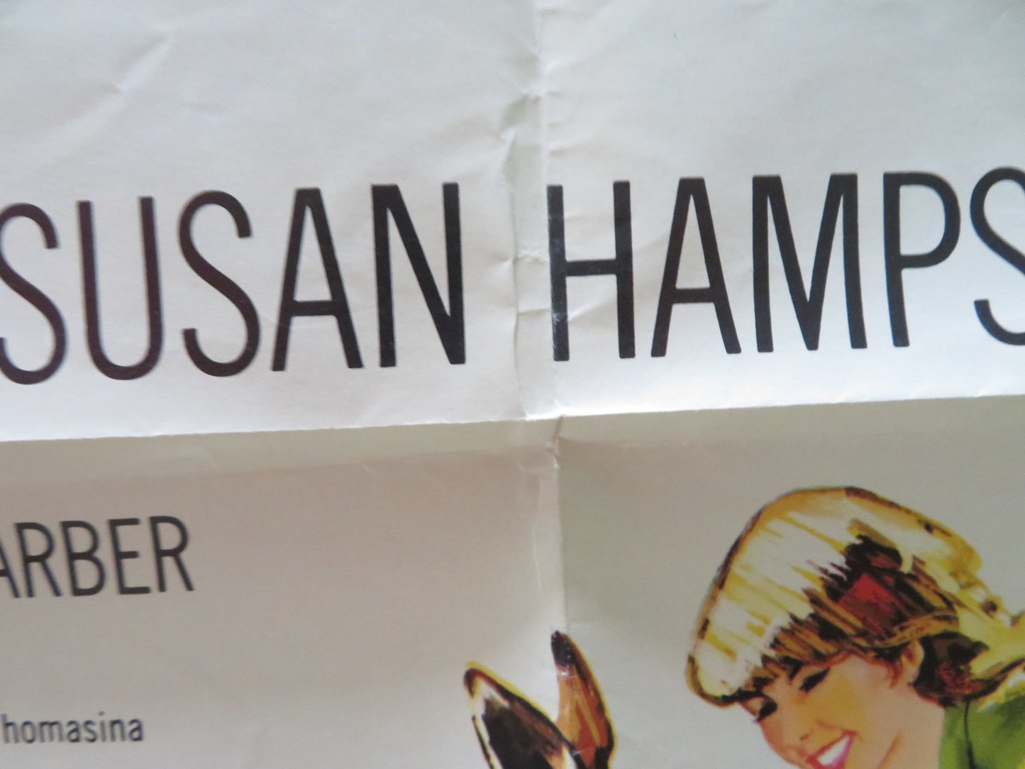 THE THREE LIVES OF THOMASINA FOLDED US ONE SHEET POSTER DISNEY MCGOOHAN 1964 Rendezvous Cinema Movie posters