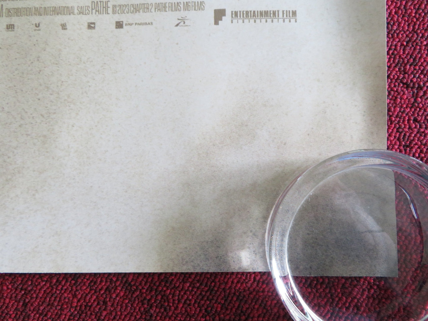 THE THREE MUSKETEERS - D'ARTAGNAN UK QUAD ROLLED POSTER FRANCOIS CIVIL 2023 Rendezvous Cinema Movie posters