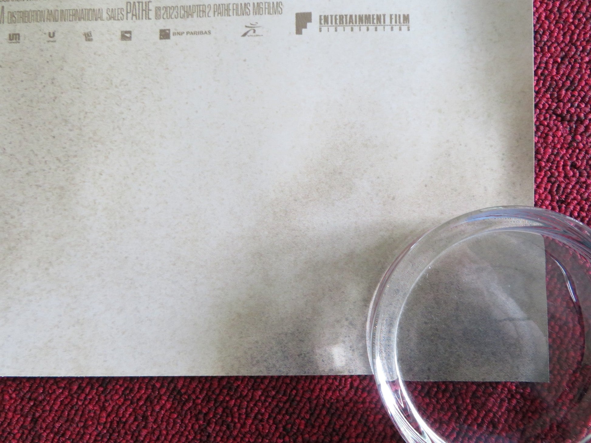 THE THREE MUSKETEERS - D'ARTAGNAN UK QUAD ROLLED POSTER FRANCOIS CIVIL 2023 Rendezvous Cinema Movie posters