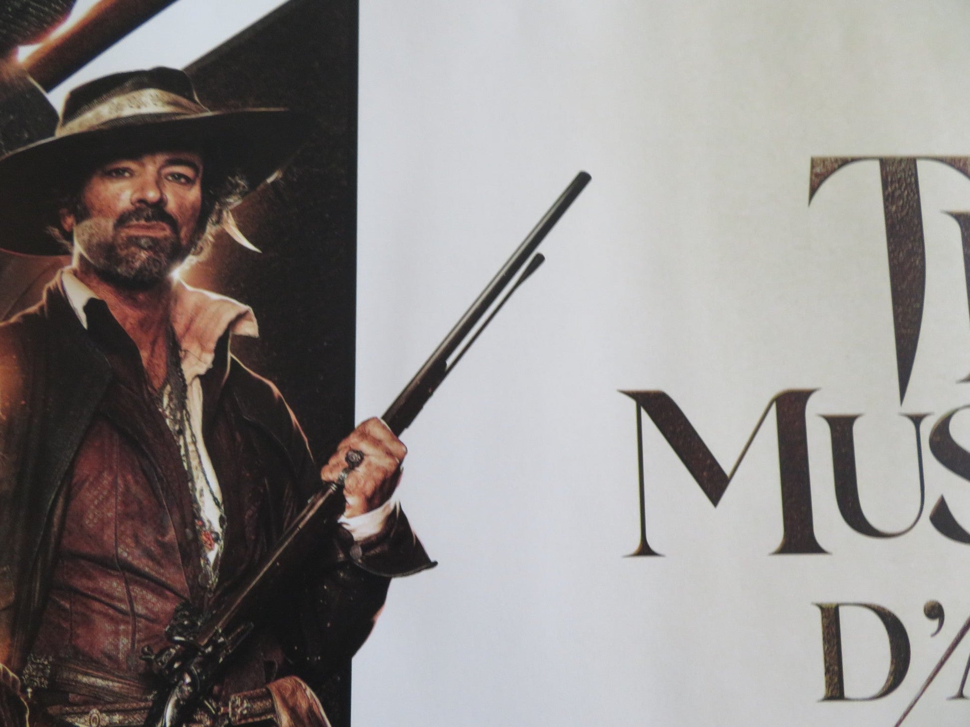 THE THREE MUSKETEERS - D'ARTAGNAN UK QUAD ROLLED POSTER FRANCOIS CIVIL 2023 Rendezvous Cinema Movie posters